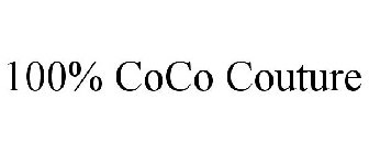 100% COCO COUTURE