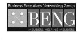 BUSINESS EXECUTIVES NETWORKING GROUP BENG MEMBERS HELPING MEMBERS