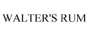 WALTER'S RUM