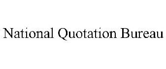 NATIONAL QUOTATION BUREAU