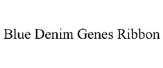 BLUE DENIM GENES RIBBON