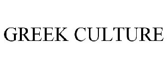 GREEK CULTURE