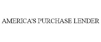 AMERICA'S PURCHASE LENDER