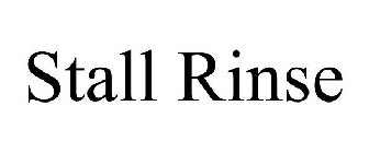 STALL RINSE