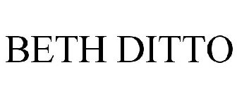 BETH DITTO