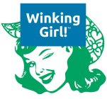 WINKING GIRL!