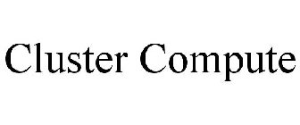 CLUSTER COMPUTE