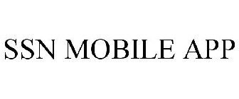 SSN MOBILE APP