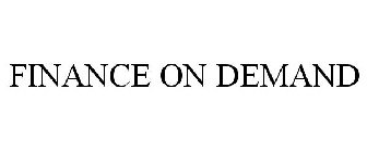 FINANCE ON DEMAND