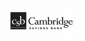 CSB CAMBRIDGE SAVINGS BANK