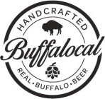 HANDCRAFTED BUFFALOCAL REAL ·  BUFFALO· BEERBEER