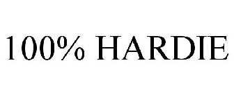 100% HARDIE