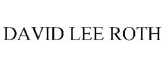 DAVID LEE ROTH