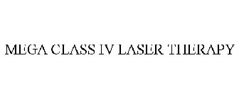 MEGA CLASS IV LASER THERAPY