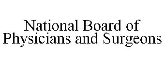 NATIONAL BOARD OF PHYSICIANS AND SURGEONS