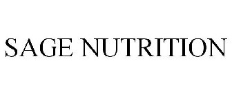 SAGE NUTRITION