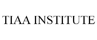 TIAA INSTITUTE