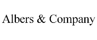 ALBERS & COMPANY