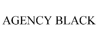 AGENCY BLACK