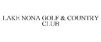 LAKE NONA GOLF & COUNTRY CLUB