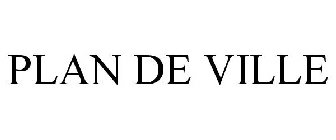 PLAN DE VILLE