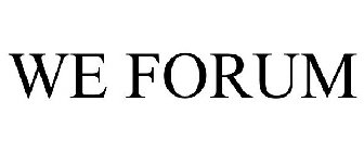 WE FORUM