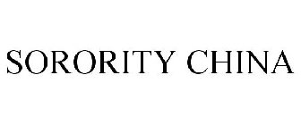 SORORITY CHINA
