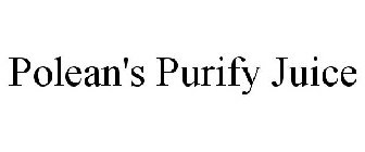 POLEAN'S PURIFY JUICE