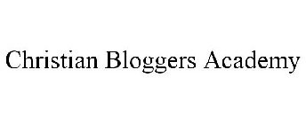 CHRISTIAN BLOGGERS ACADEMY