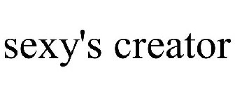SEXY'S CREATOR