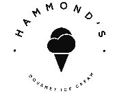 · HAMMOND'S · GOURMET ICE CREAM