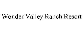 WONDER VALLEY RANCH RESORT