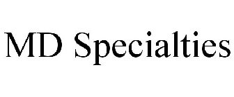 MD SPECIALTIES