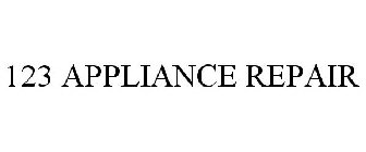 123 APPLIANCE REPAIR