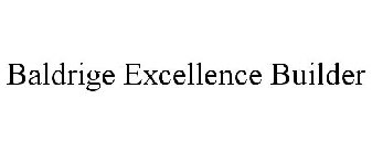 BALDRIGE EXCELLENCE BUILDER