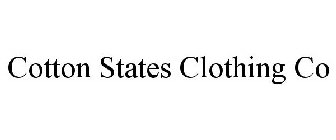 COTTON STATES CLOTHING CO