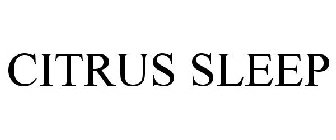 CITRUS SLEEP