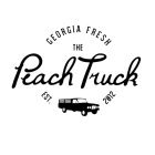 GEORGIA FRESH THE PEACH TRUCK EST. 2012