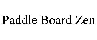 PADDLE BOARD ZEN