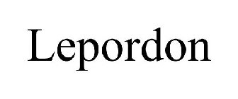 LEPORDON