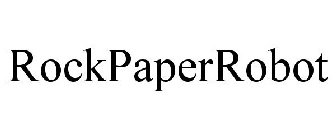 ROCKPAPERROBOT