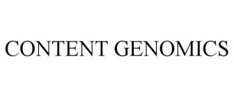 CONTENT GENOMICS