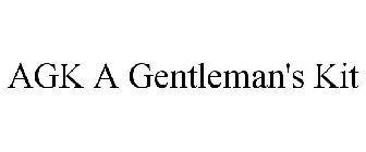 AGK A GENTLEMAN'S KIT