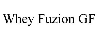 WHEY FUZION GF