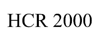 HCR 2000