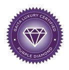 GAITA LUXURY CERTIFIED PURPLE DIAMOND