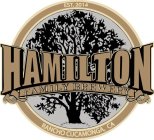 HAMILTON FAMILY BREWERY EST. 2014 RANCHO CUCAMOGA, CA