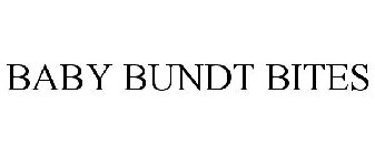 BABY BUNDT BITES