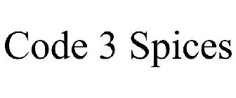 CODE 3 SPICES