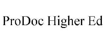 PRODOC HIGHER ED